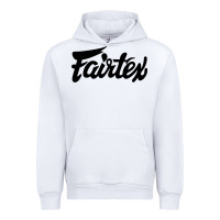 White Fairtex Combat Sport Style Black Urban Hoodie - Craftify