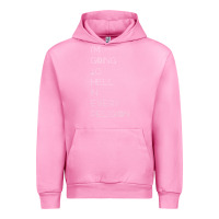 Fuchsia Pink i'm  going to  hell in  every  religion Urban Hoodie - Craftify