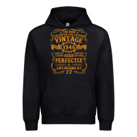 Black vintage 1946 the man myth legend 77 year old birthday gifts Urban Hoodie - trangStudio
