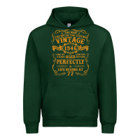 Forest Green vintage 1946 the man myth legend 77 year old birthday gifts Urban Hoodie - trangStudio
