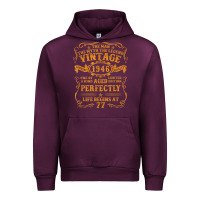 Mauve Wine vintage 1946 the man myth legend 77 year old birthday gifts Urban Hoodie - trangStudio