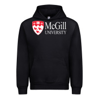 Black mcgill university Urban Hoodie - Craftify