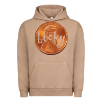 Pigment Burro Cute Good Luck Gift - Lucky Penny Urban Hoodie - Craftify