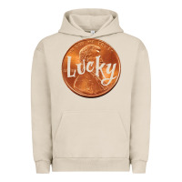 Pigment French Oak Cute Good Luck Gift - Lucky Penny Urban Hoodie - Craftify