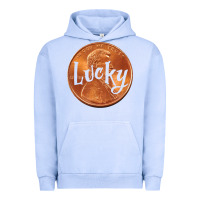 Pigment Grape Ice Cute Good Luck Gift - Lucky Penny Urban Hoodie - Craftify
