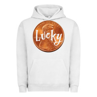 Pigment Lunar Rock Cute Good Luck Gift - Lucky Penny Urban Hoodie - Craftify