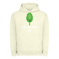 Pigment Pistachio kaleing it kale art for vegans vegetarians Urban Hoodie - Craftify