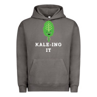 Pigment Tornado kaleing it kale art for vegans vegetarians Urban Hoodie - Craftify
