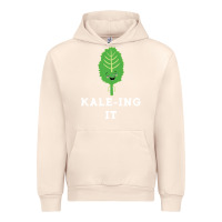 Sandshell kaleing it kale art for vegans vegetarians Urban Hoodie - Craftify