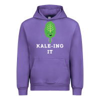 Tulip kaleing it kale art for vegans vegetarians Urban Hoodie - Craftify