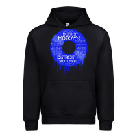 Black detroit motown record t shirt motown record t shirt Urban Hoodie - Craftify
