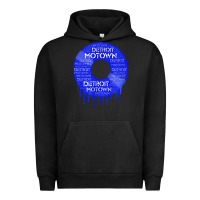 Pigment Black detroit motown record t shirt motown record t shirt Urban Hoodie - Craftify