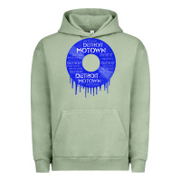 Pigment Oil Green detroit motown record t shirt motown record t shirt Urban Hoodie - Craftify