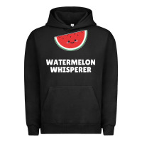 Pigment Black watermelon t  shirt watermelon whisperer t  shirt Urban Hoodie - Craftify