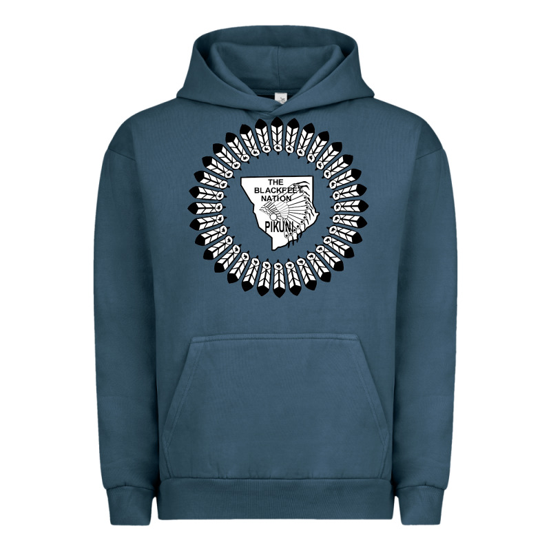 Blackfeet Nation Flag   Blackfeet Urban Hoodie by Craftify | Teevron