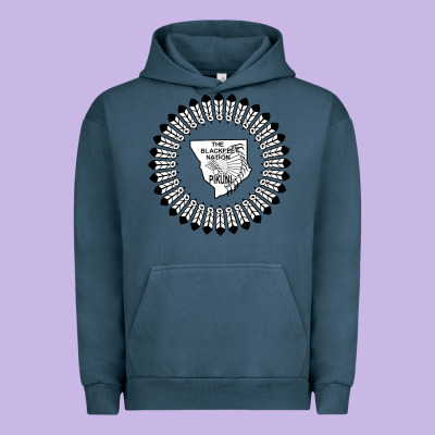 Blackfeet Nation Flag   Blackfeet Urban Hoodie Designed By Craftify