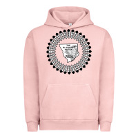 Pigment Salmon blackfeet nation flag   blackfeet Urban Hoodie - Craftify