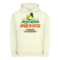 Pigment Pistachio Avocados From Mexico Always In Season Classic Sweat Tank Women Classic Urban Hoodie - Craftify