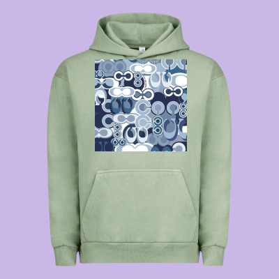 Coach Blue Urban Hoodie Designed By Craftify