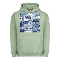 Pigment Oil Green coach blue Urban Hoodie - Craftify