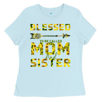 Blessed Mom And Sister Ladies Tee | Teevron