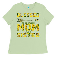 Matcha Blessed Mom And Sister Ladies Tee - Bettercallsaul