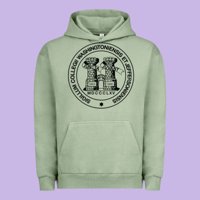 Washington & Jefferson College Urban Hoodie Designed By Craftify