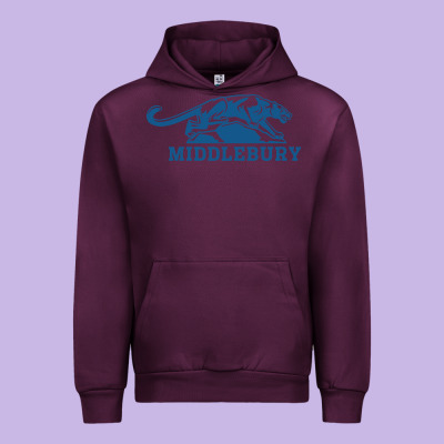 Middlebury Panthers Urban Hoodie Designed By Craftify