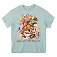 Arona just a girl who loves tea gnome Heavy Core Tee - BarkalooDesign