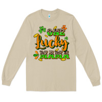 Mushroom One lucky Mama St. Patrick's Day Long Sleeve Tee - CowGirlArtShop