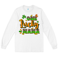 White One lucky Mama St. Patrick's Day Long Sleeve Tee - CowGirlArtShop