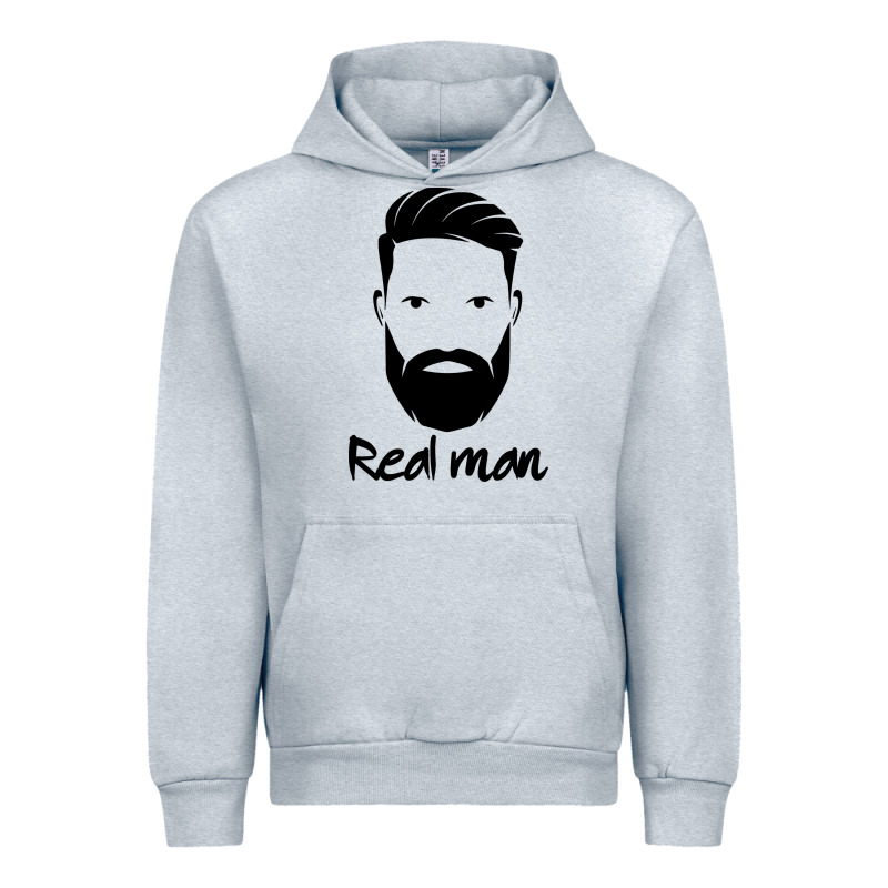 Real Man Urban Hoodie by Craftify | Teevron