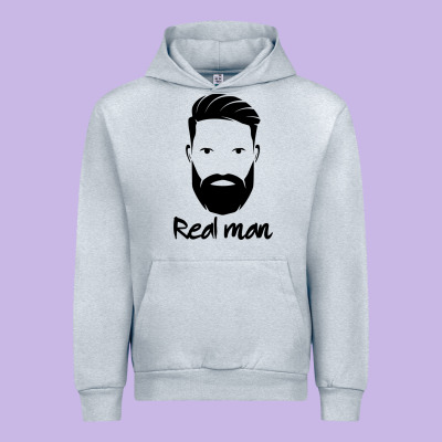 Real Man Urban Hoodie Designed By Craftify