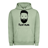 Pigment Oil Green Real Man Urban Hoodie - Craftify