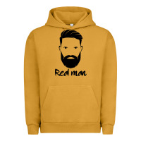 Pigment Peanut Butter Real Man Urban Hoodie - Craftify