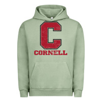 Pigment Oil Green cornell big red Urban Hoodie - Craftify