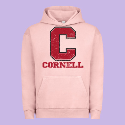 Cornell Big Red Urban Hoodie Designed By Craftify