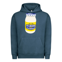 Pigment Midnight Navy Mayonnaise Urban Hoodie - Craftify