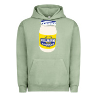 Pigment Oil Green Mayonnaise Urban Hoodie - Craftify