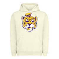 Pigment Pistachio Vintage Louisiana State Tiger Mascot Urban Hoodie - Craftify