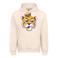 Sandshell Vintage Louisiana State Tiger Mascot Urban Hoodie - Craftify