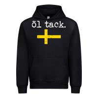 Black Swedish Beer Please Ol Tack Urban Hoodie - Craftify