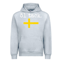 Heather Grey Swedish Beer Please Ol Tack Urban Hoodie - Craftify