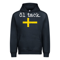 Navy Swedish Beer Please Ol Tack Urban Hoodie - Craftify