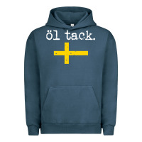 Pigment Midnight Navy Swedish Beer Please Ol Tack Urban Hoodie - Craftify