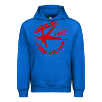 Cobalt red rocker music Urban Hoodie - Craftify