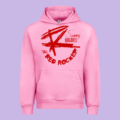 Red Rocker Music Urban Hoodie Designed By Craftify