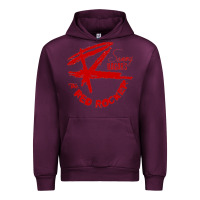 Mauve Wine red rocker music Urban Hoodie - Craftify