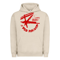 Pigment French Oak red rocker music Urban Hoodie - Craftify