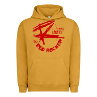 Pigment Peanut Butter red rocker music Urban Hoodie - Craftify